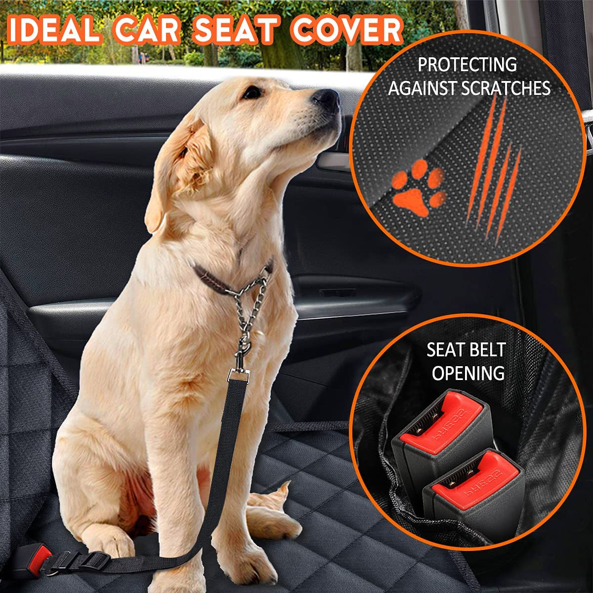 Dog Car Seat Cove