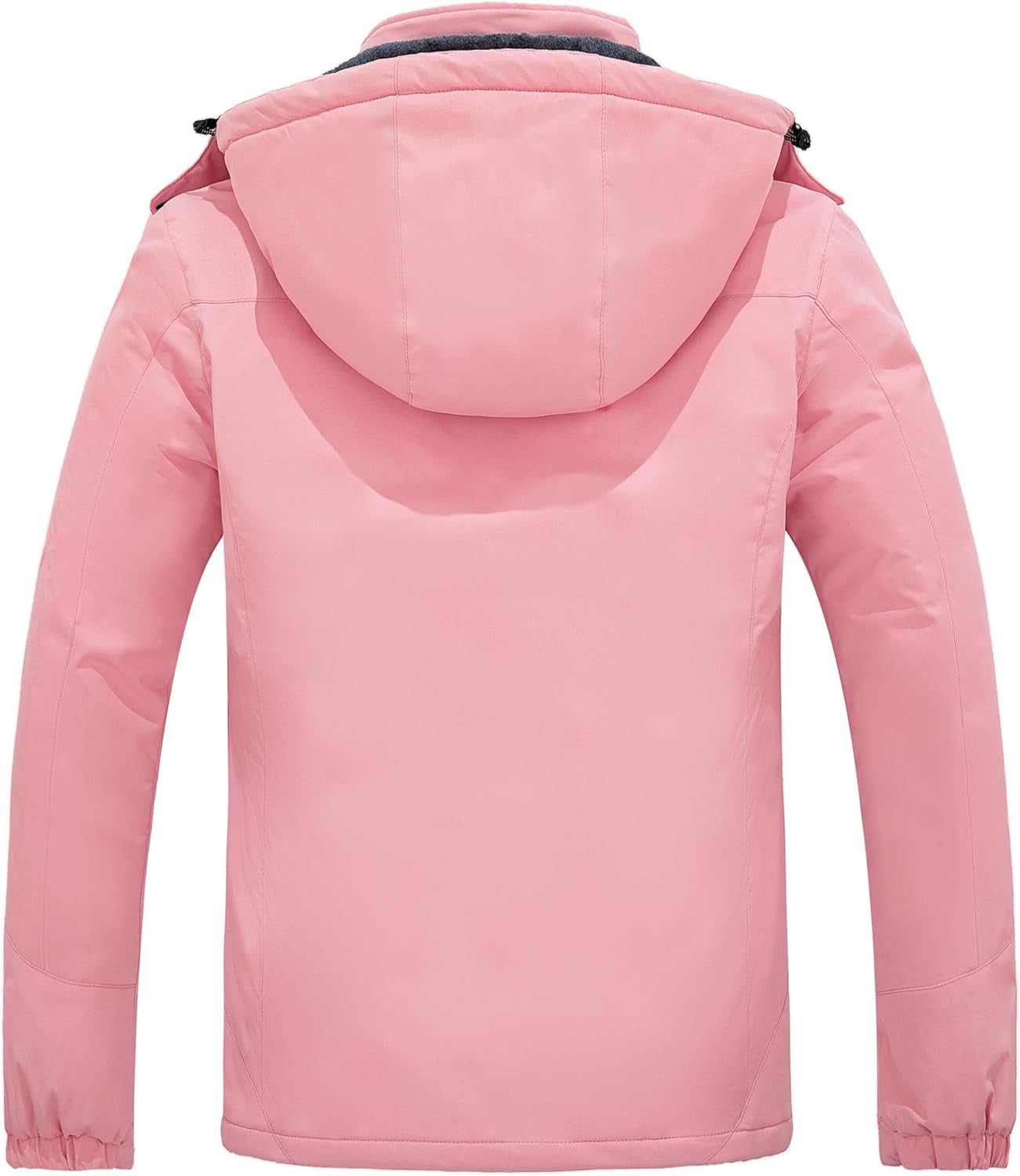 Women'S Mountain Waterproof Ski Jacket Windproof Rain Jacket Winter Warm Hooded Coat