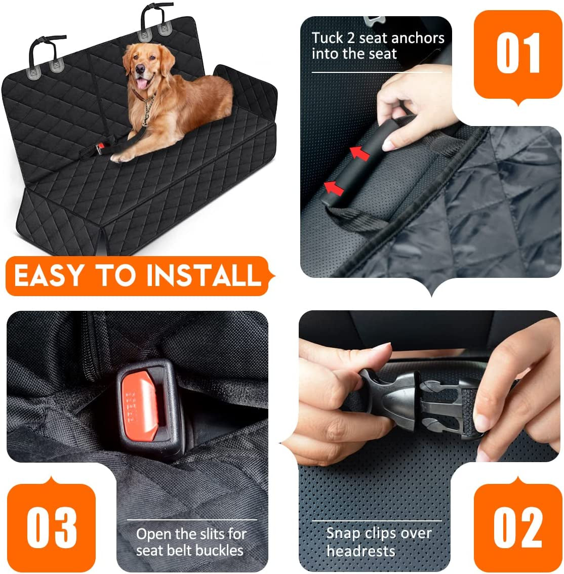 Dog Car Seat Cove